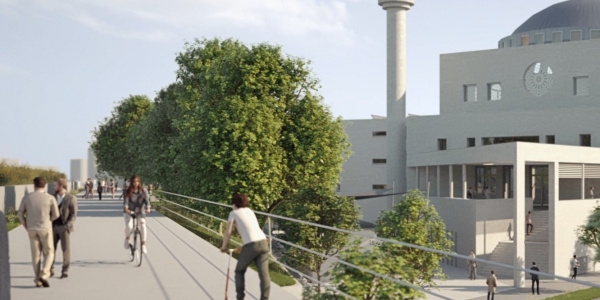 Promenade - Die Stadt Krefeld bautet eine Promenade. Unsere Gemeinde leistet Ihren Beitrag.